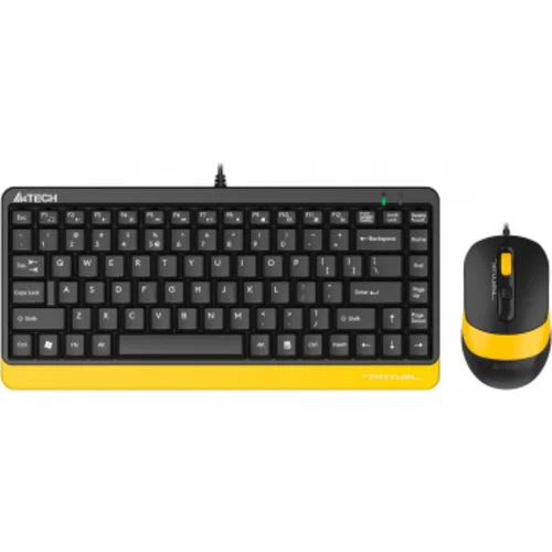 Клавиатура + мышь A4Tech Fstyler F1110 клав:чер/желтый мышь:чер/желтый USB Multimedia (F1110 BUMBLEBEE) Клавиатура + мышь A4Tech Fstyler F1110 клав:чер/желтый мышь:чер/желтый USB Multimedia (F1110 BUMBLEBEE)